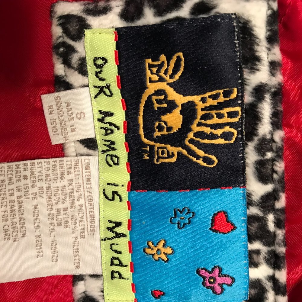 Mudd B+W Leopard-Print Soft Brushed Jack - S - image 2